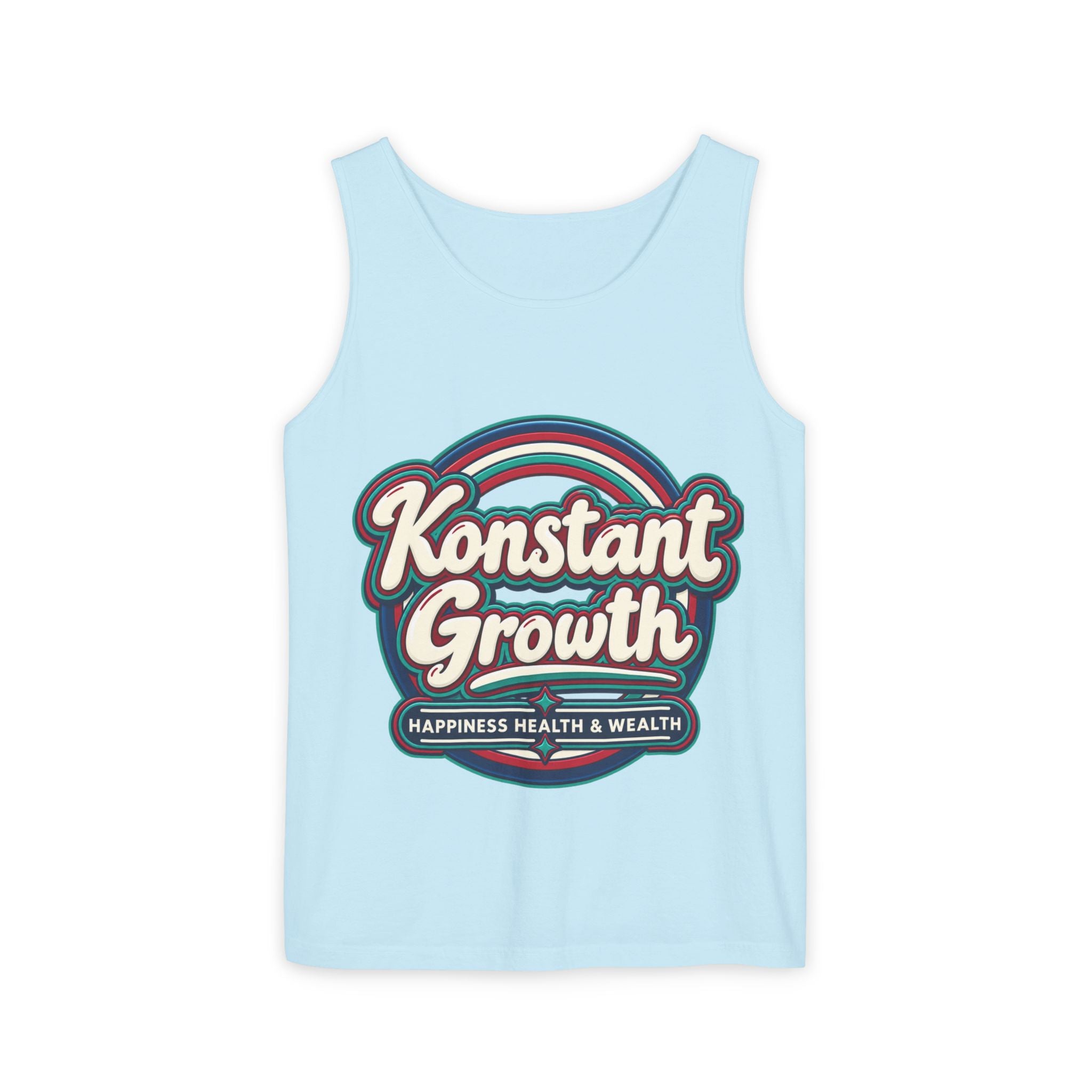 Konstant Growth tropical moon illustration Tank Top | motivational graphic
