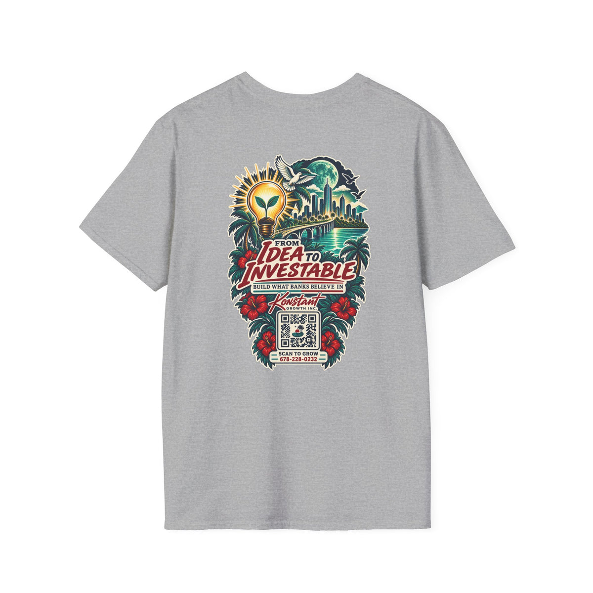 Konstant Growth 'Idea to Investable' Graphic T-Shirt