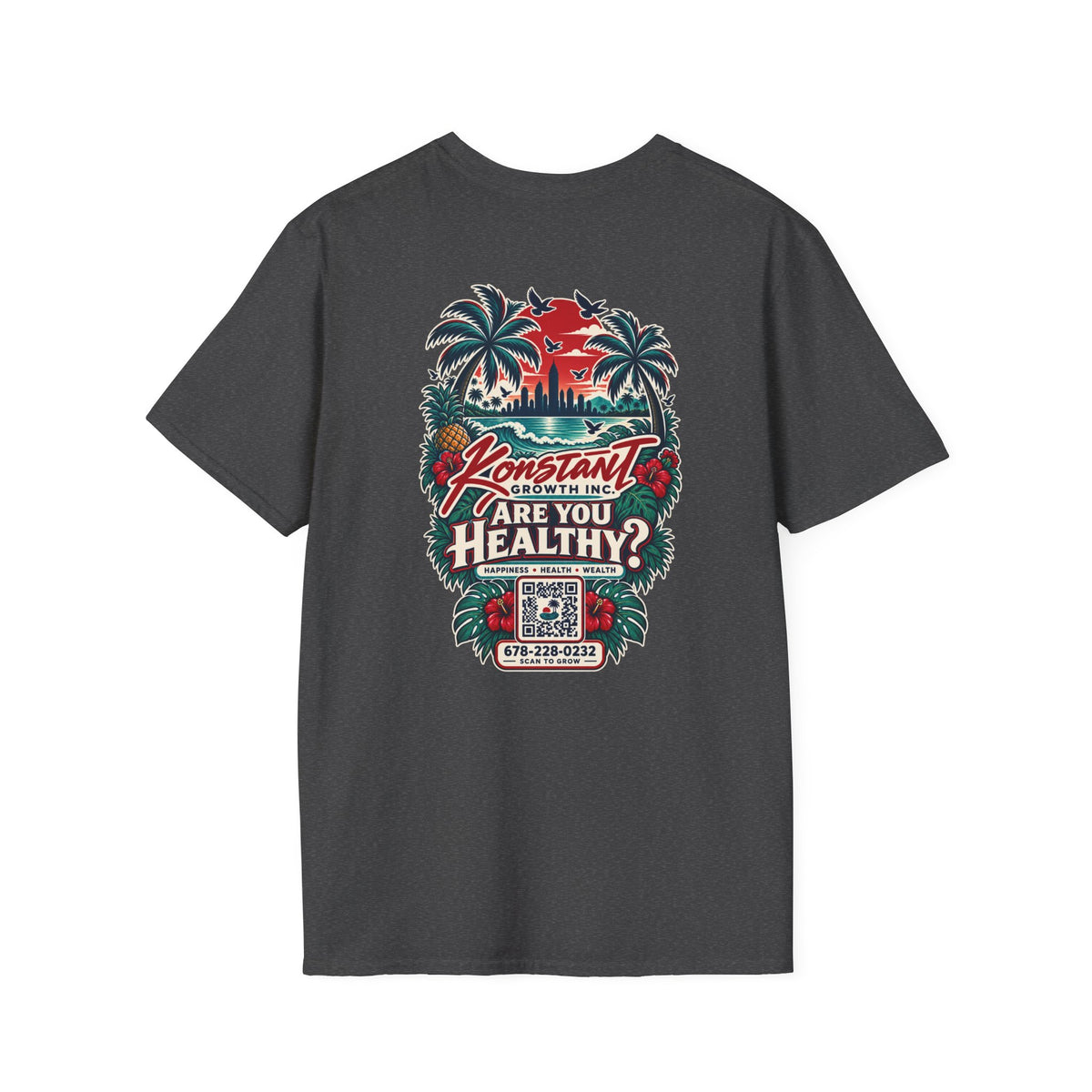 Konstant Growth 'Are You Healthy?' Graphic T-Shirt