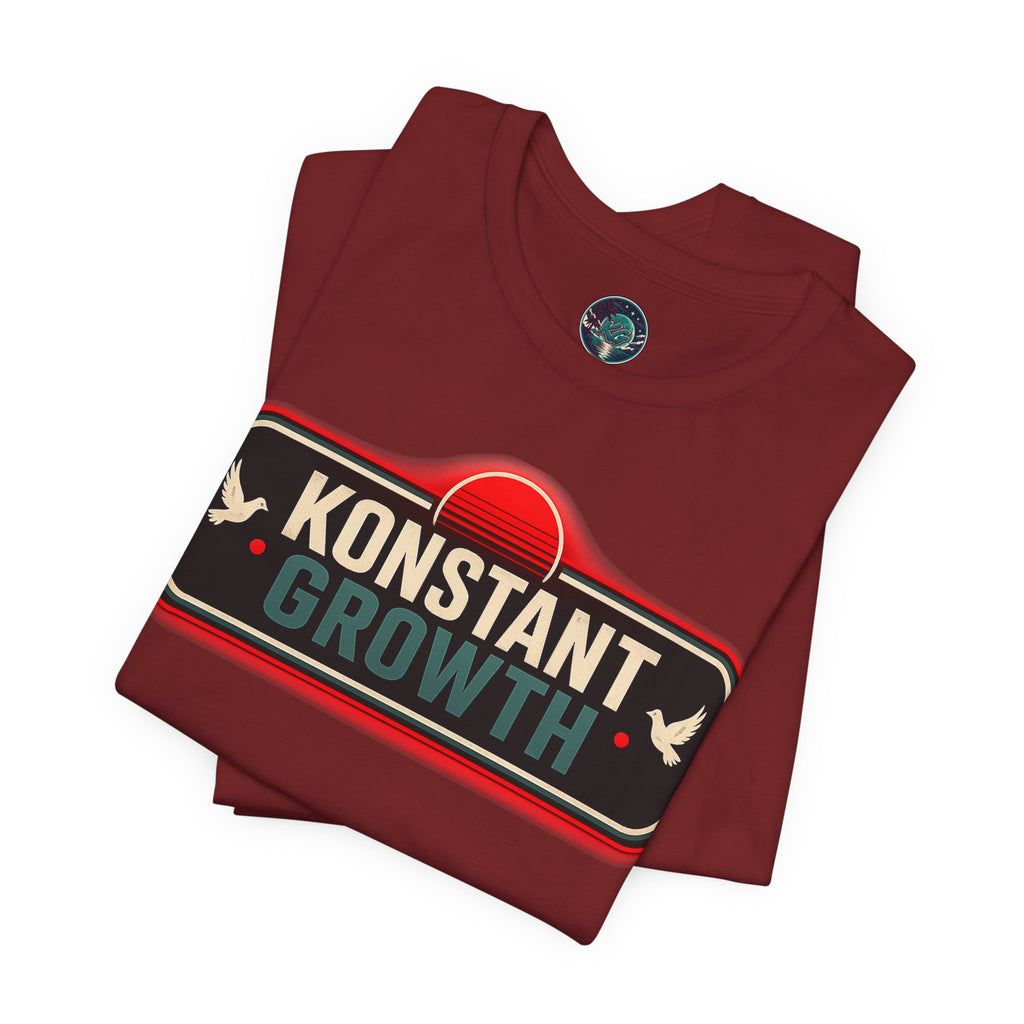 Konstant Growth Logo Tee | Joshua 1:9 Inspirational Fear Of Yahweh