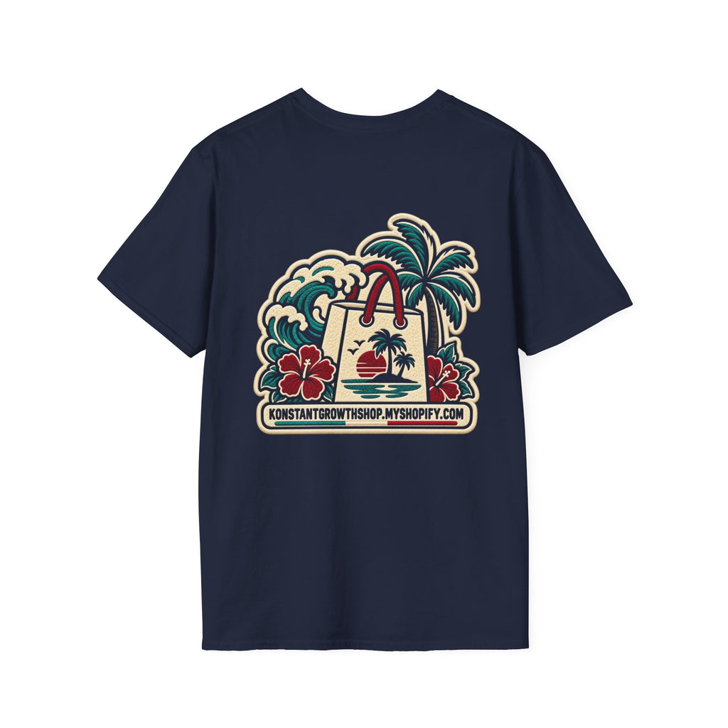 Clean Surf Vibes T-Shirt — Retro Beach Graphic Tee