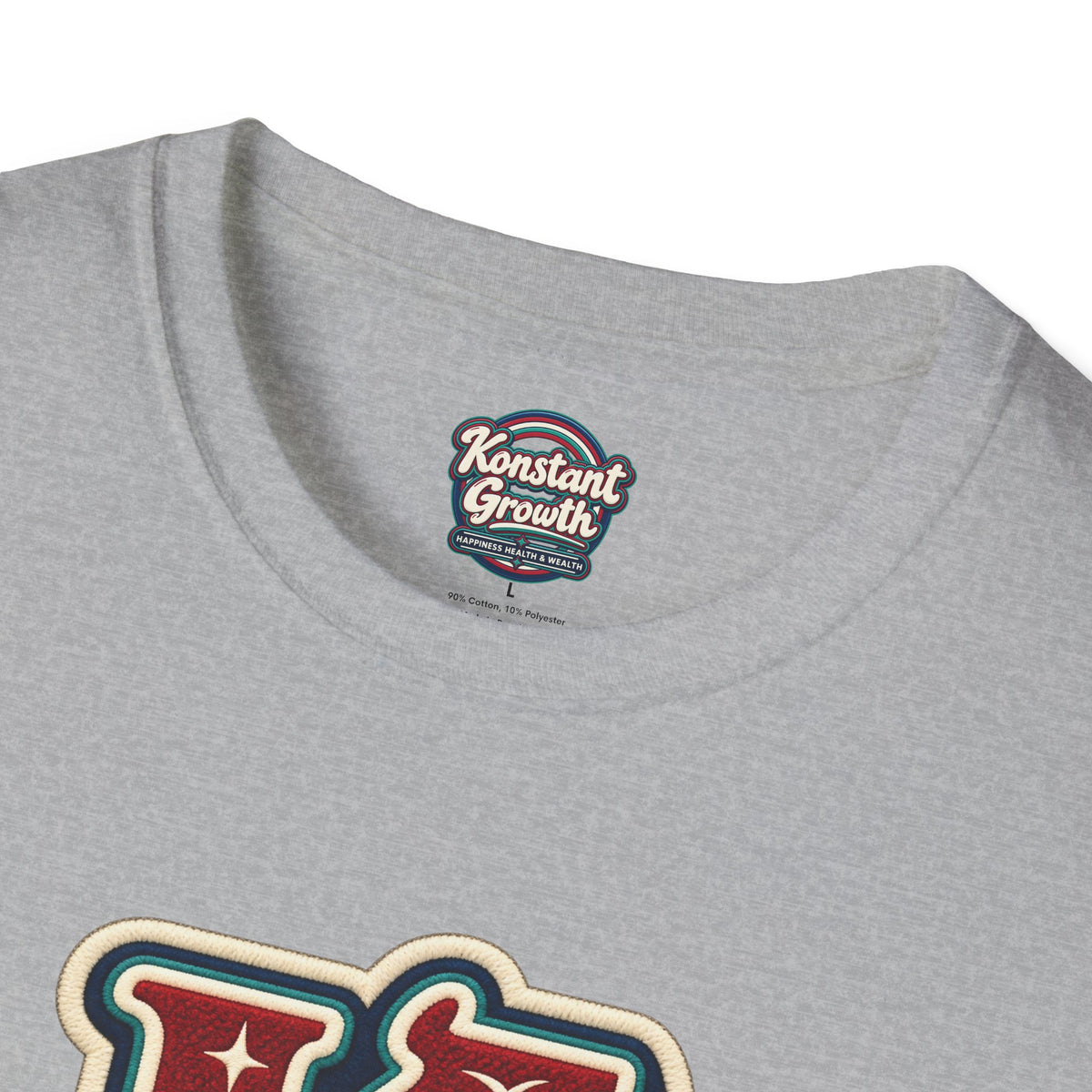 Eclipse Crest T-Shirt — Vintage Floral KG Logo