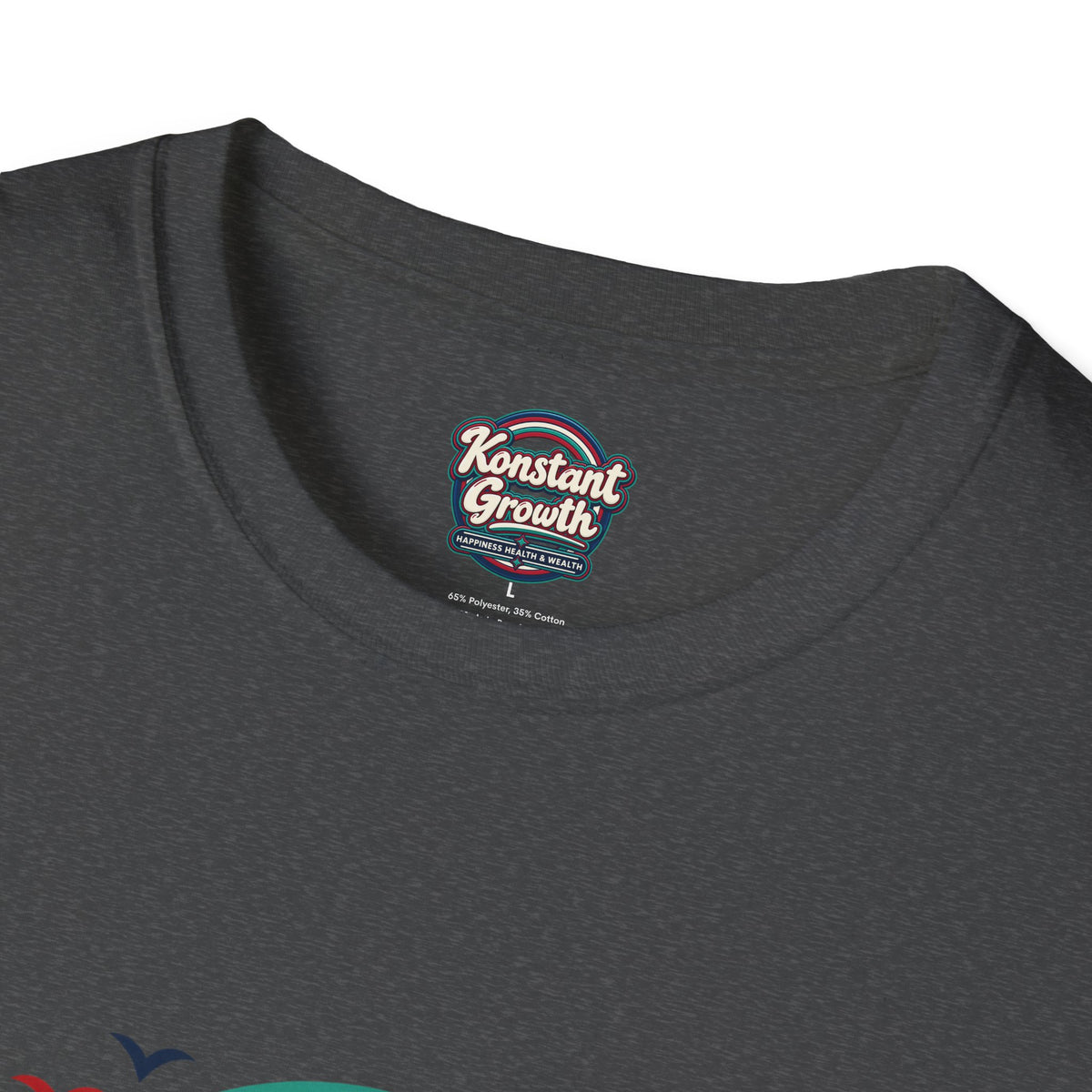 Konstant Growth Palm Tree T‑Shirt — Tropical Motivational Graphic Tee
