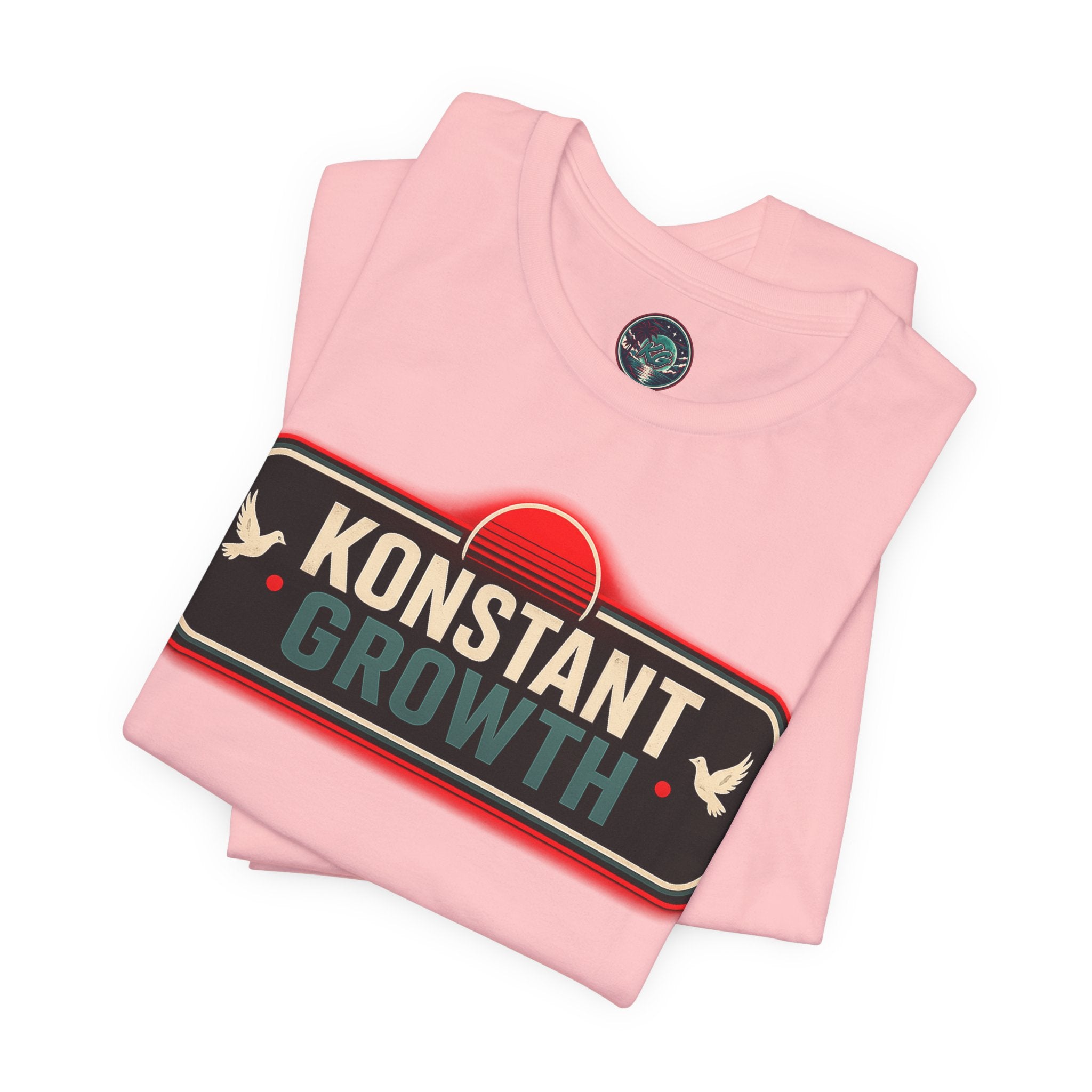 Konstant Growth Logo Tee | Joshua 1:9 Inspirational Fear Of Yahweh
