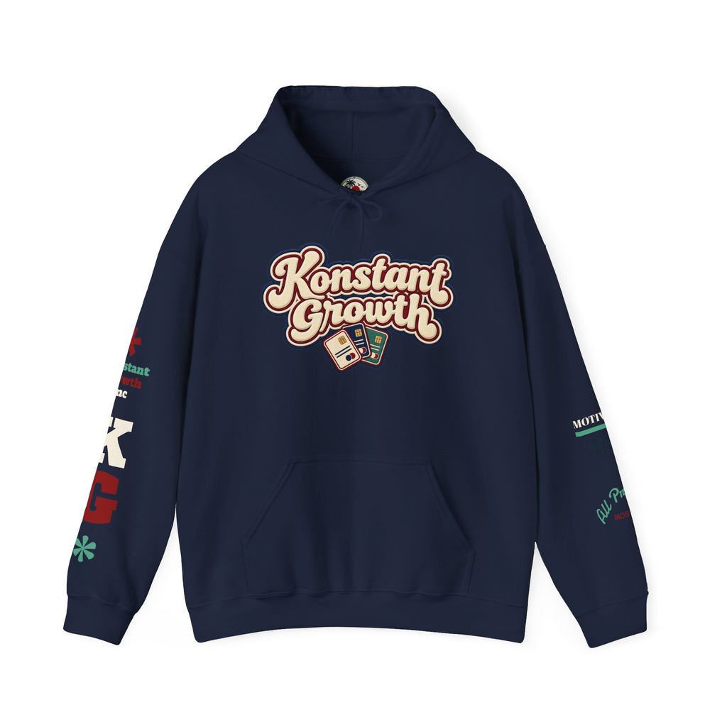 Konstant Growth Hoodie — Retro Palm Tree Graphic Sweatshirt
