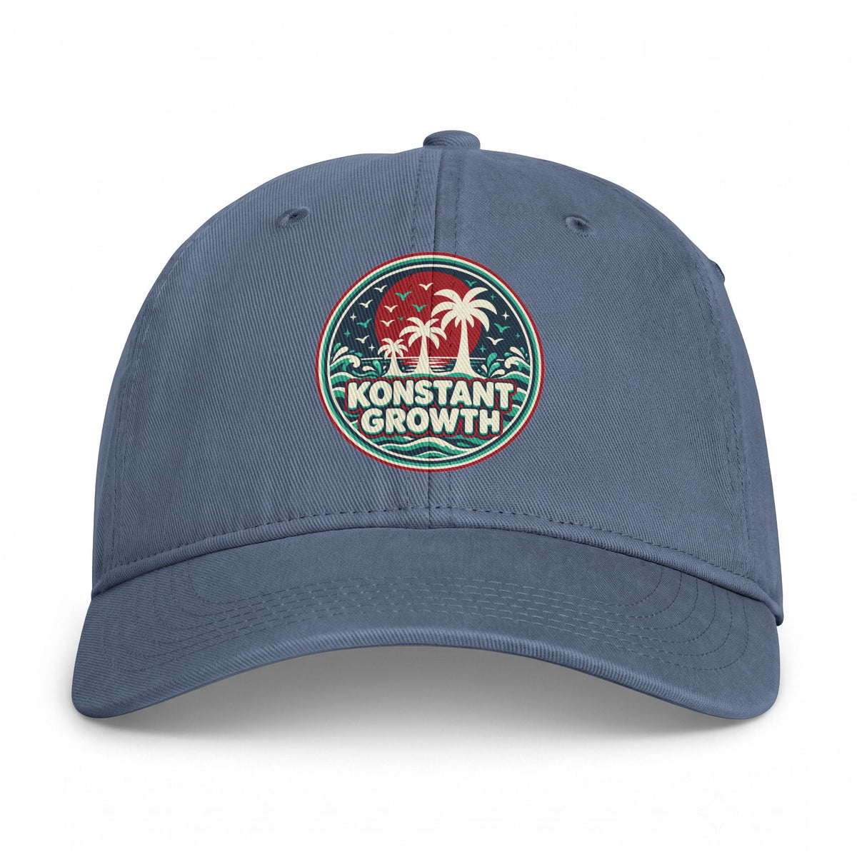 Copy of Konstant Growth Palm Hat — Coastal Vintage Baseball Cap Printify