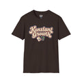 Konstant Growth T-Shirt — Retro Palm Sunset Design