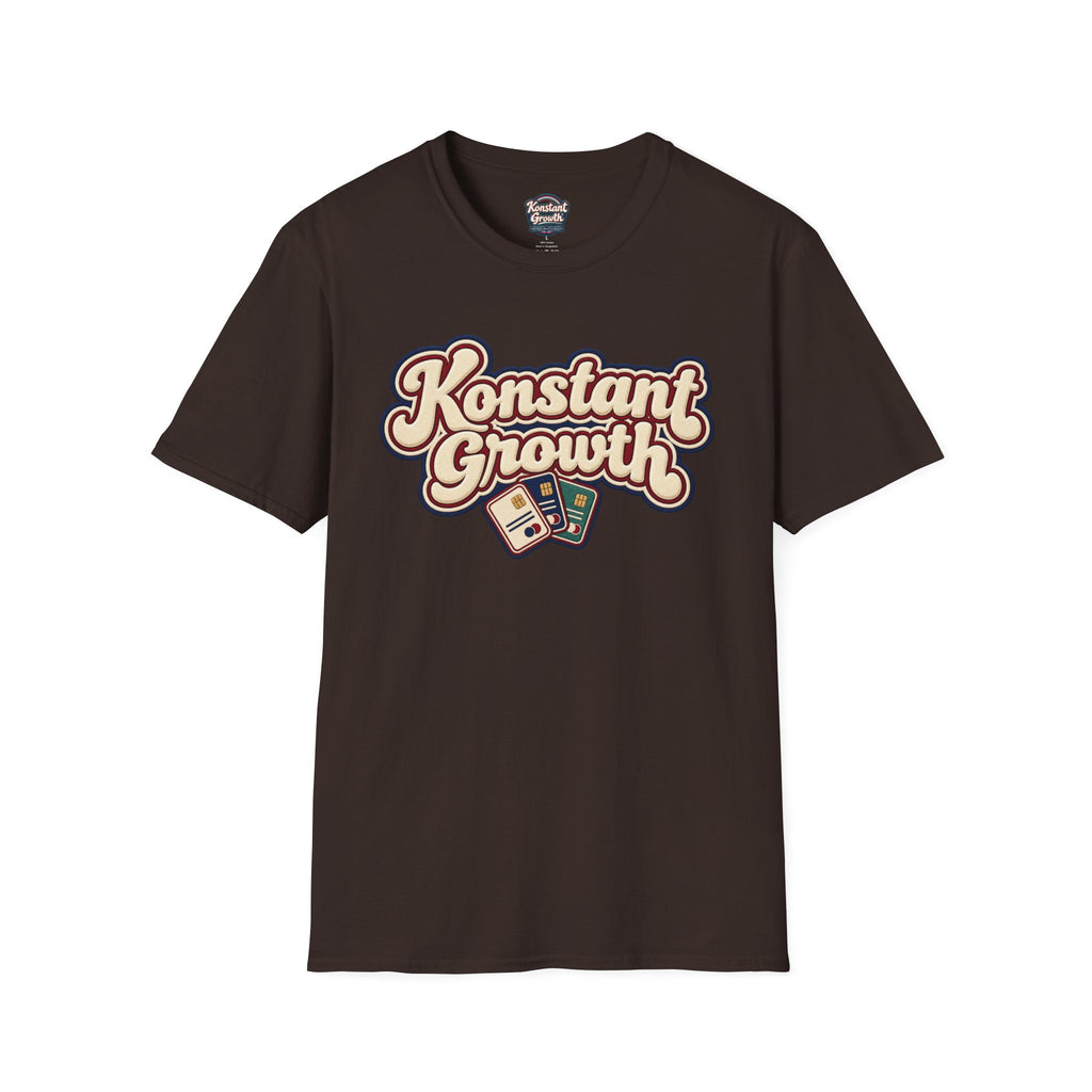Copy of Konstant Growth T-Shirt — Retro Palm Sunset Design