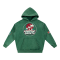 Snow Wash Fleece Oversize Hoodie