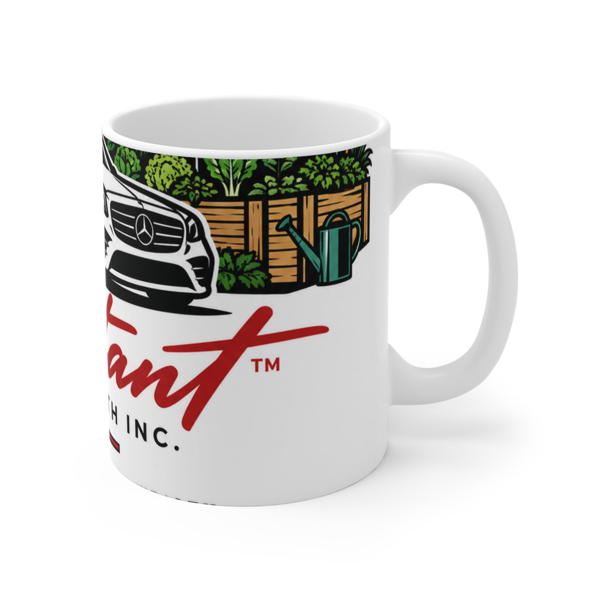 Car Lover 11oz Mug — 'Konstant Growth Inc. Design