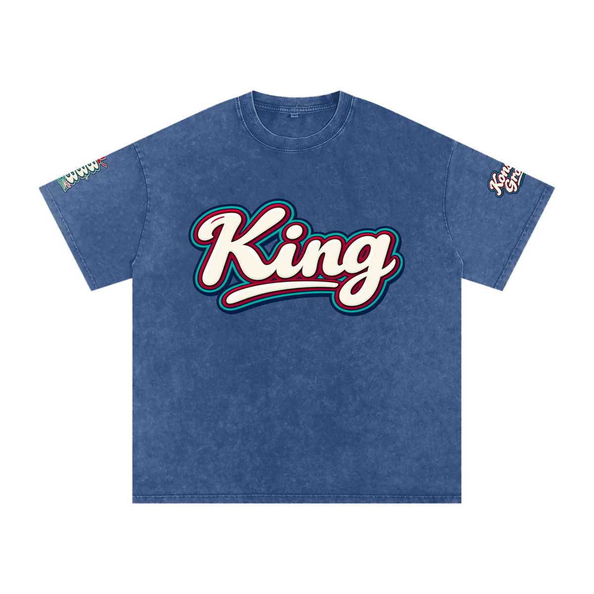 Konstant Growth Vintage — Snow-Washed Oversized Cotton Tee — Edition II ODMPOD