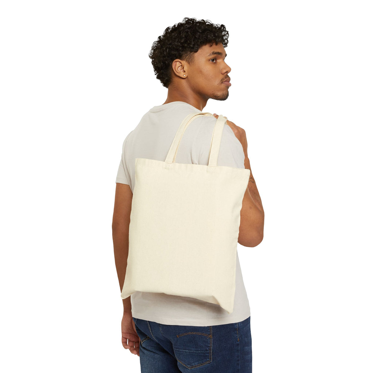 Konstant Growth logo Tote Bag | Hebrew Circle Emblem, Est 1985