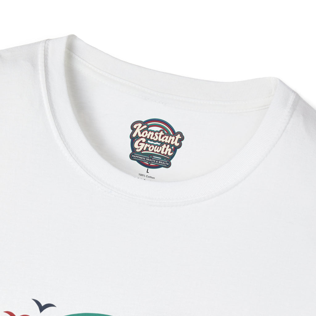 Konstant Growth Palm Tree T‑Shirt — Tropical Motivational Graphic Tee