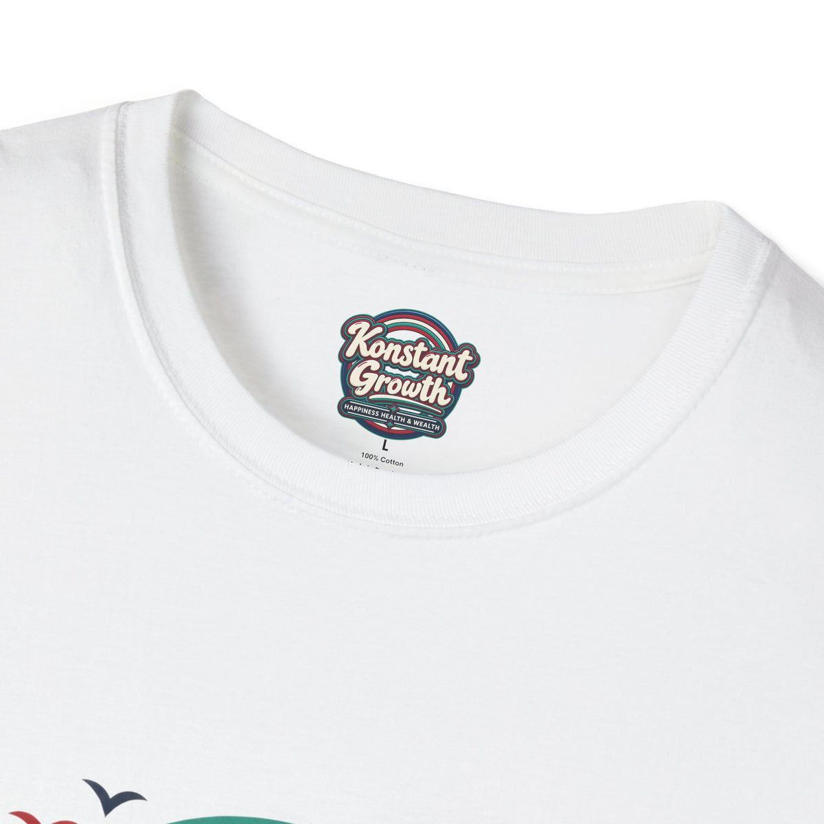 Konstant Growth Palm Tree T‑Shirt — Tropical Motivational Graphic Tee