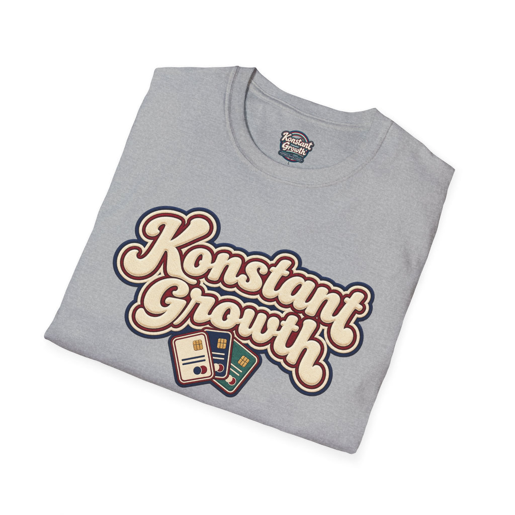 Copy of Konstant Growth T-Shirt — Retro Palm Sunset Design