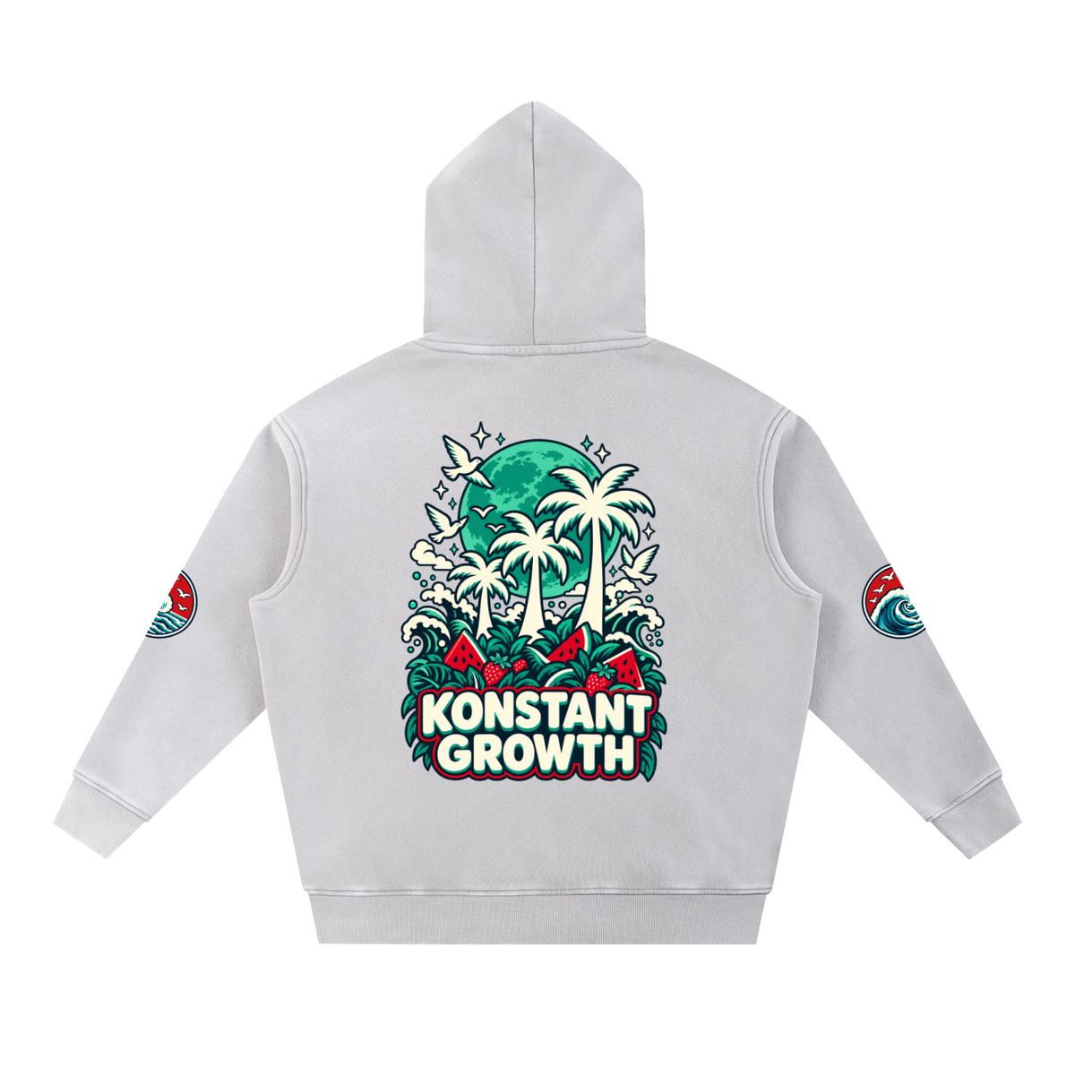 Snow Wash Fleece Oversize Hoodie ODMPOD