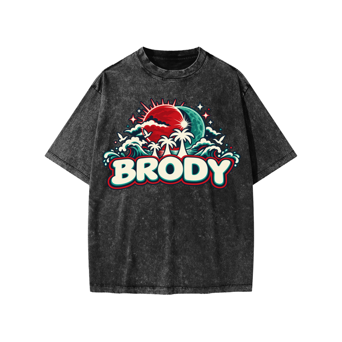 Snow Washed Kids' T-Shirt ODMPOD