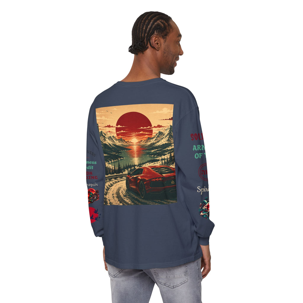 Konstant Growth Vintage Wash Long Sleeve | Premium Entrepreneur T-Shirt
