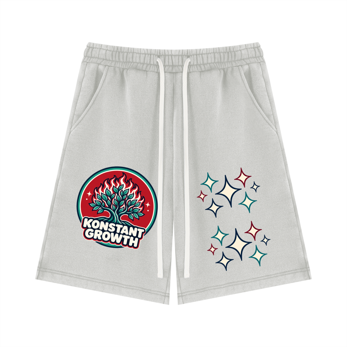 Konstant Growth Vintage — Unisex Vintage Wash Fleece Shorts ODMPOD