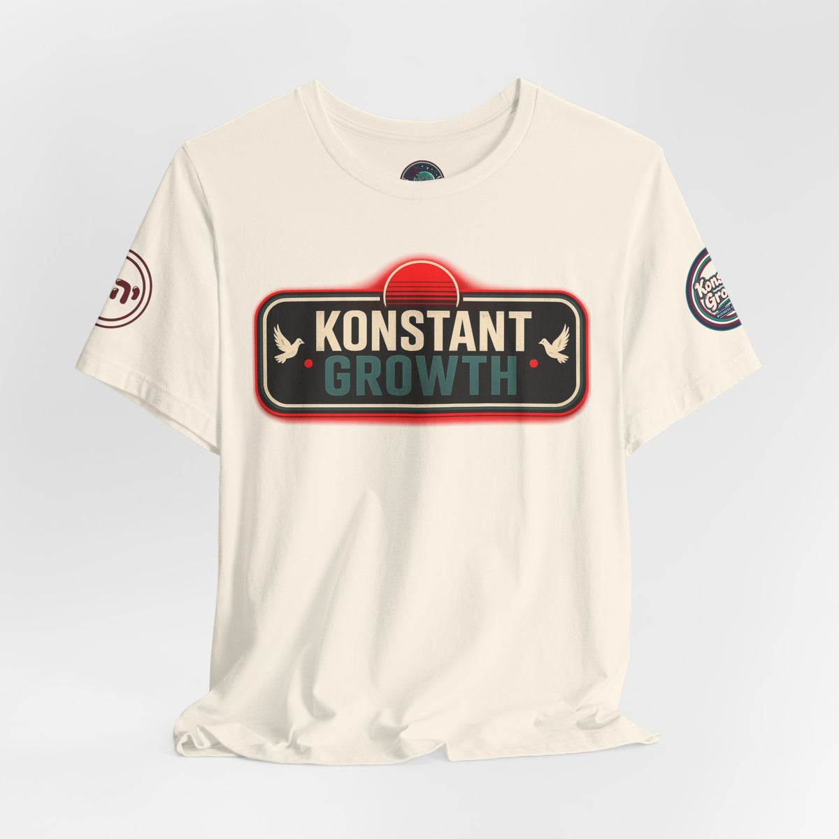 Konstant Growth Logo Tee | Joshua 1:9 Inspirational Fear Of Yahweh