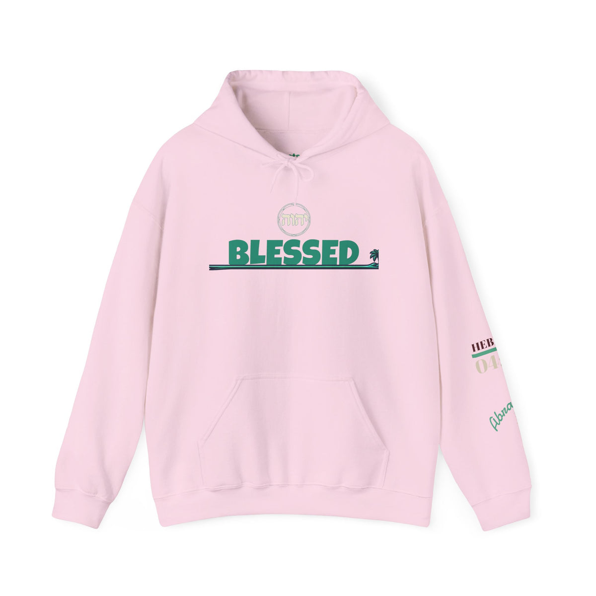 Blessed Surf Hoodie — Palm-Wave Graphic Edition II Printify