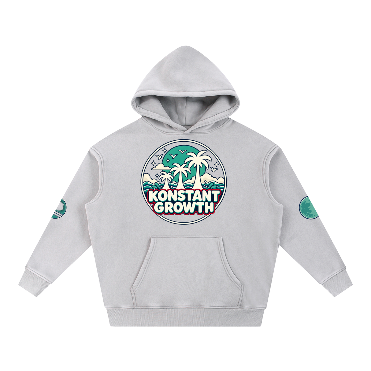 Snow Wash Fleece Oversize Hoodie ODMPOD