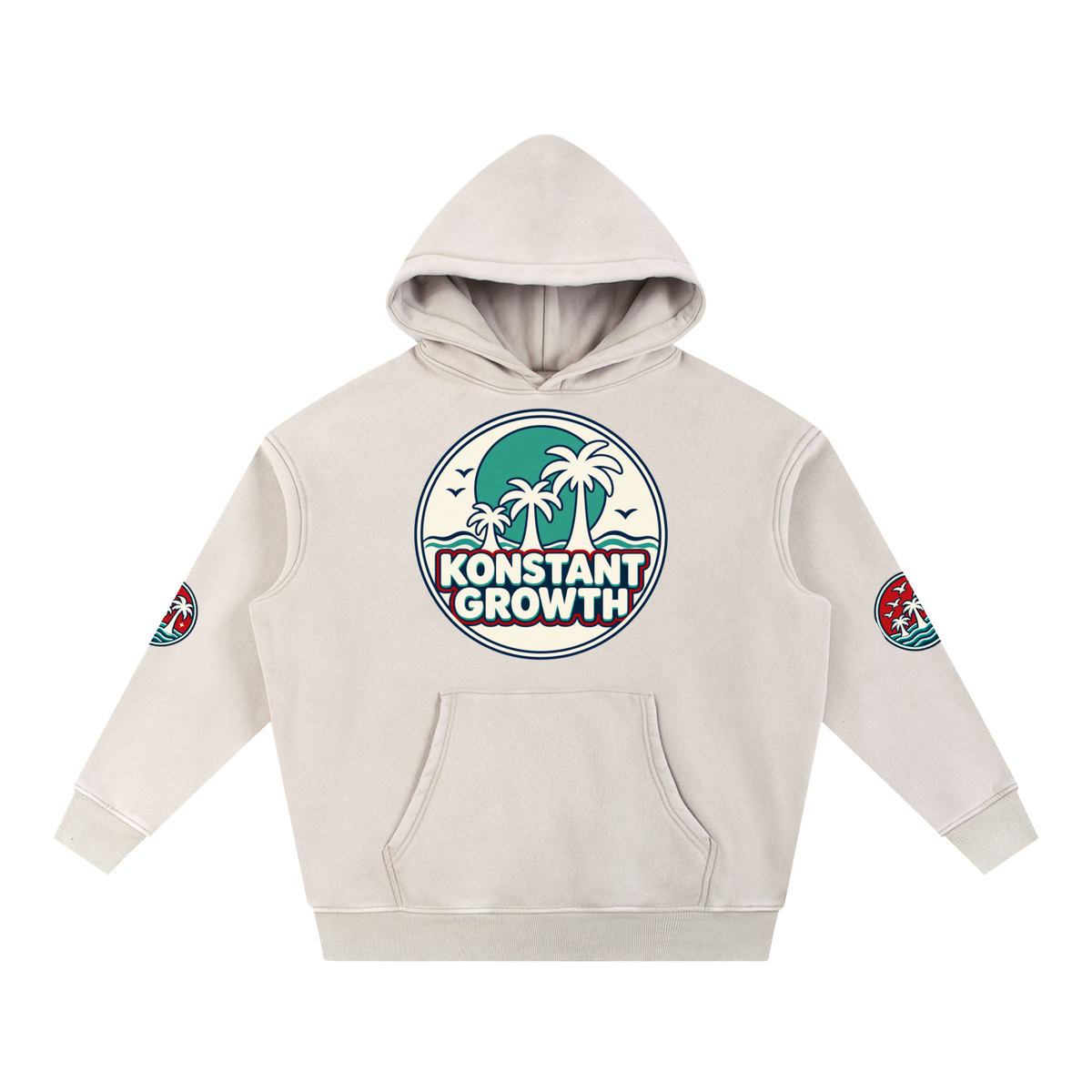 Snow Wash Fleece Oversize Hoodie ODMPOD