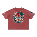 Mineral Wash Boxy Cotton T-Shirt ODMPOD