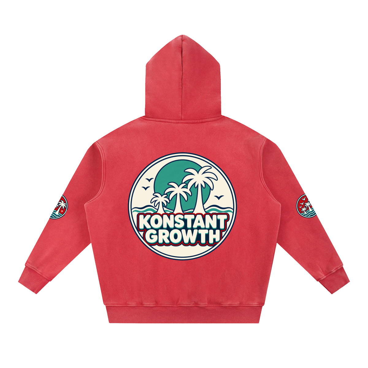 Snow Wash Fleece Oversize Hoodie ODMPOD