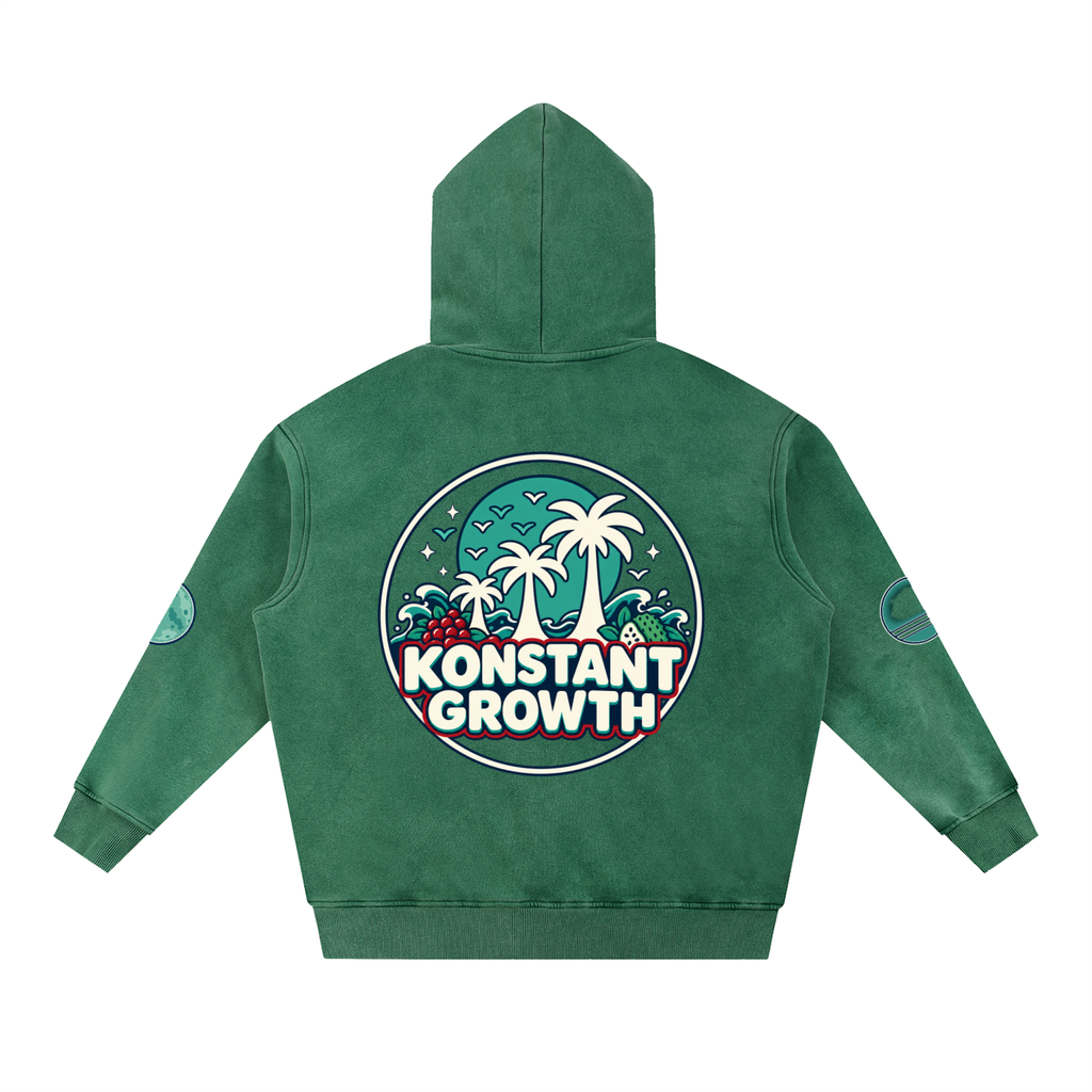 Snow Wash Fleece Oversize Hoodie ODMPOD