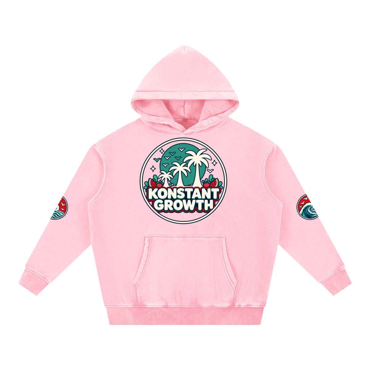 Snow Wash Fleece Oversize Hoodie ODMPOD