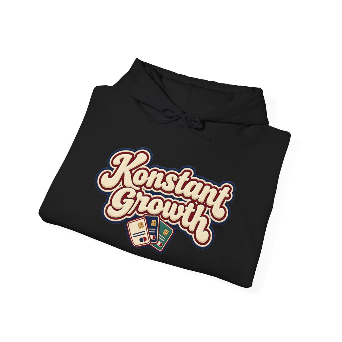Konstant Growth Hoodie — Retro Palm Tree Graphic Sweatshirt