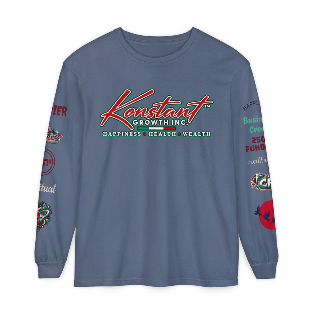 Konstant Growth Long Sleeve T-Shirt — Tropical Palm Surf Graphic