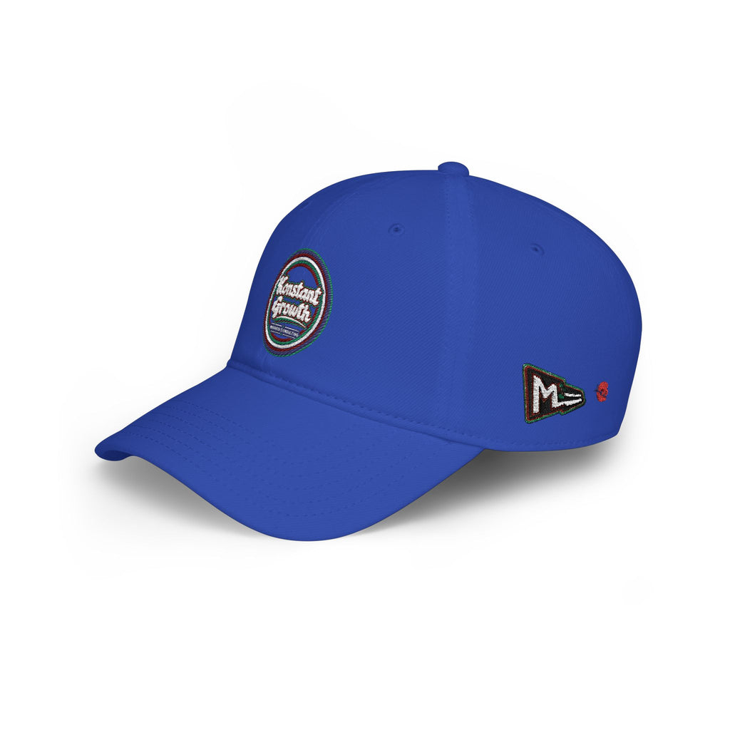 Konstant Growth Circular Logo Baseball Cap | Embroidered Badge
