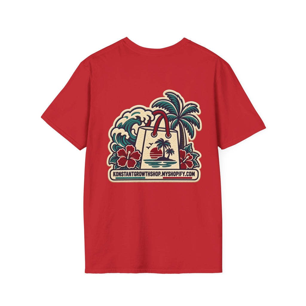 Clean Surf Vibes T-Shirt — Retro Beach Graphic Tee
