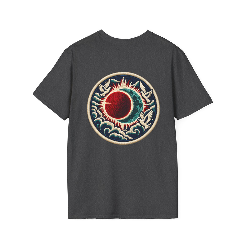 Eclipse Crest T-Shirt — Vintage Floral KG Logo