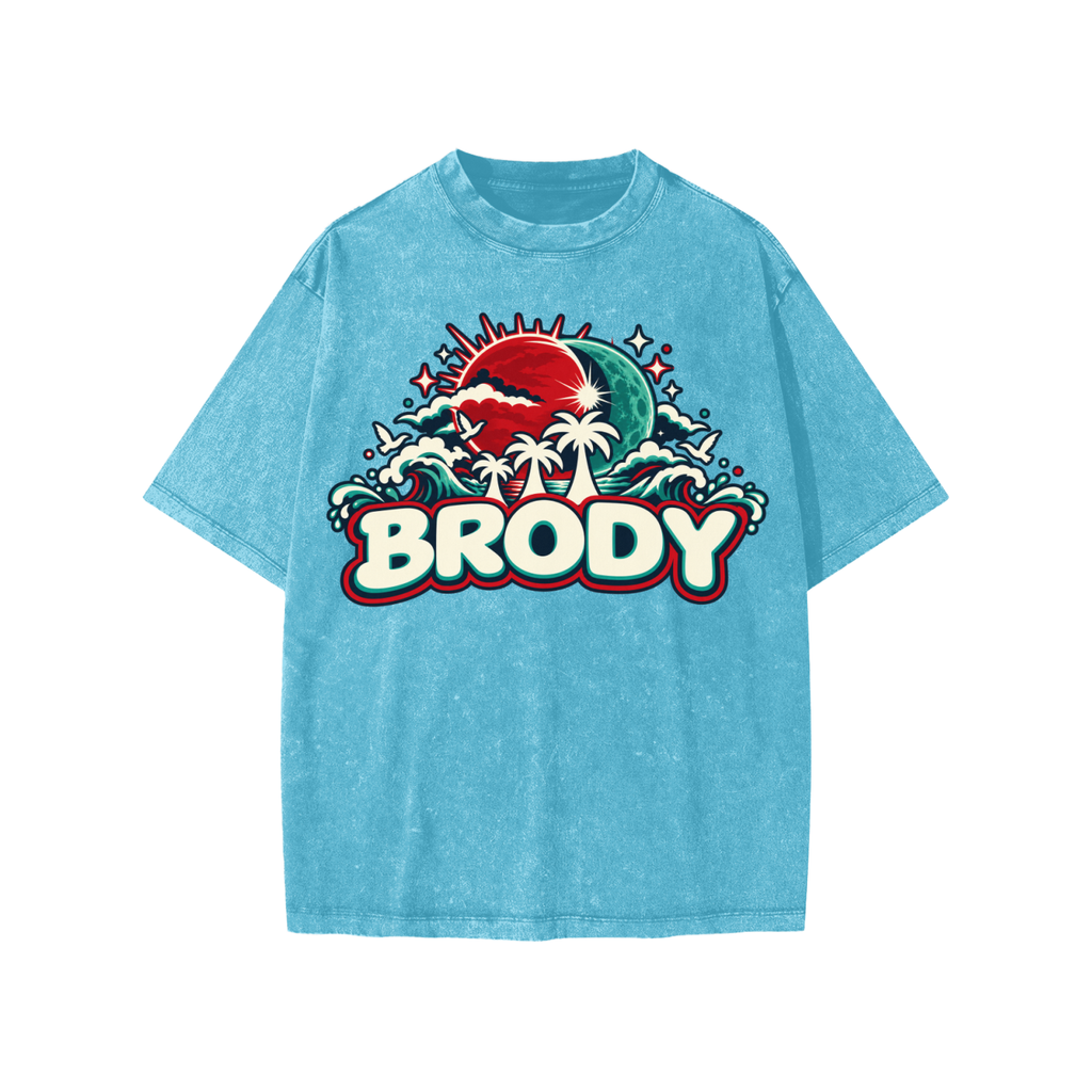 Snow Washed Kids' T-Shirt ODMPOD