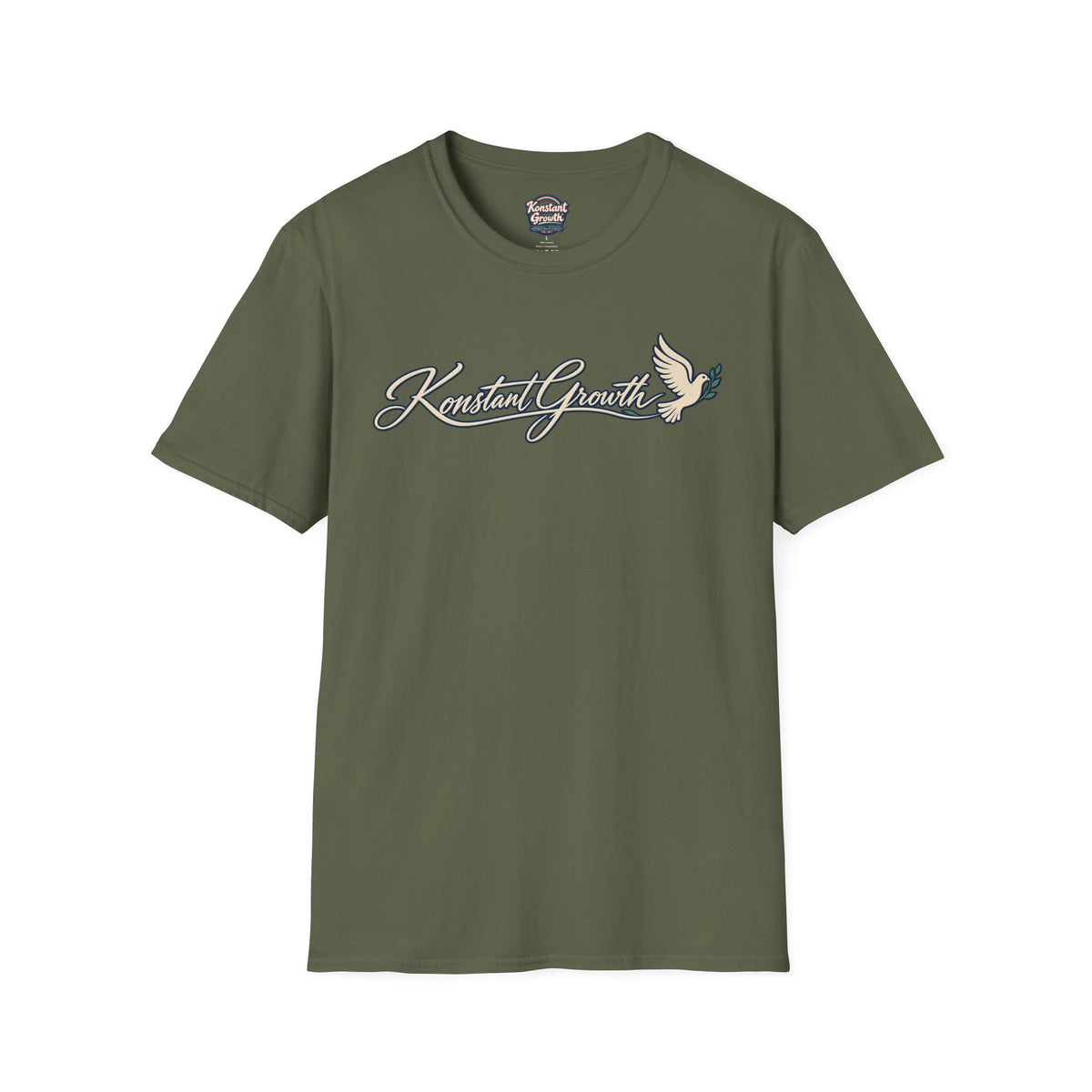 Konstant Growth Retro Palm Sunset T-Shirt — Alternate Edition Printify