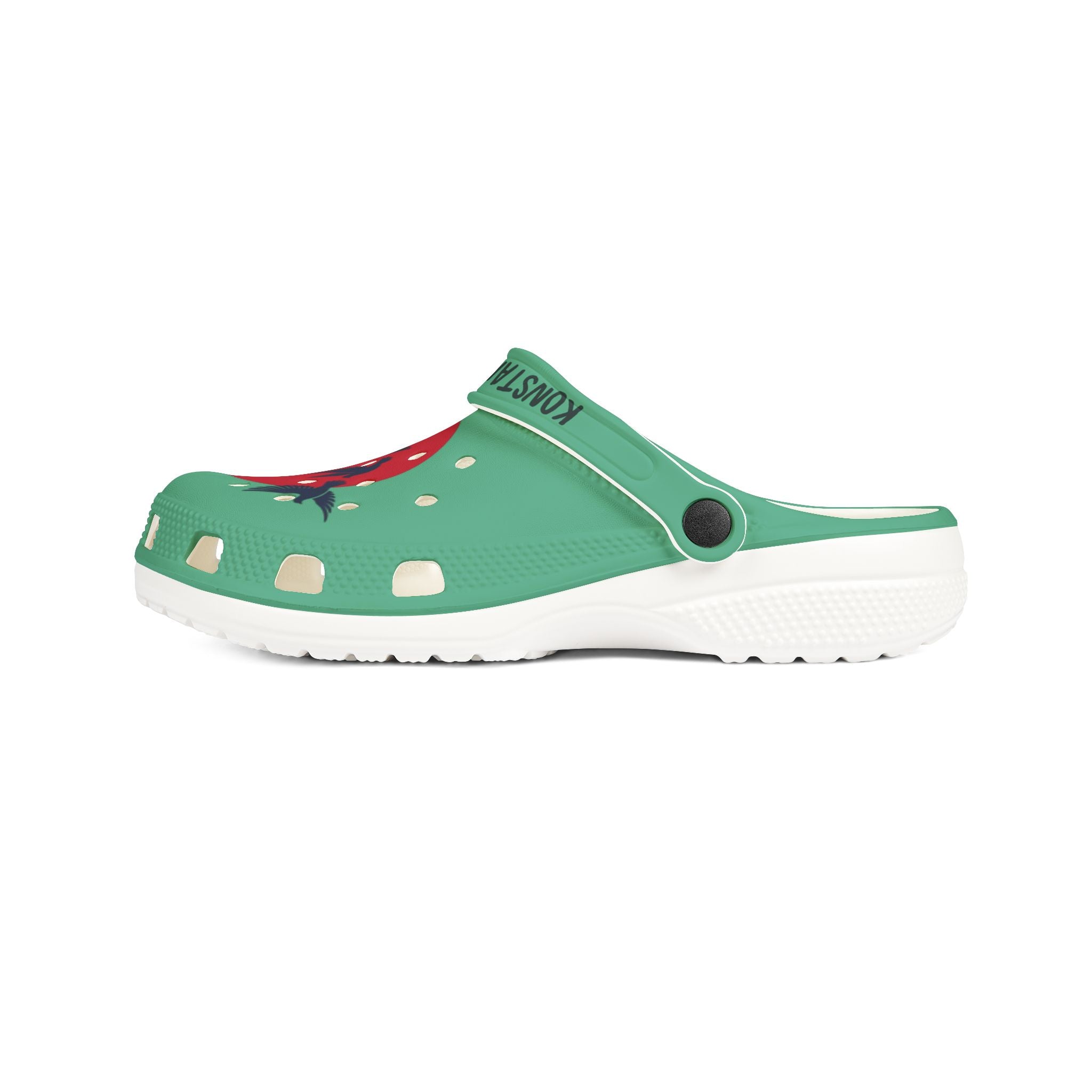 Strawberry Bird Illustration Clogs | EVA Foam Rubber Shoes