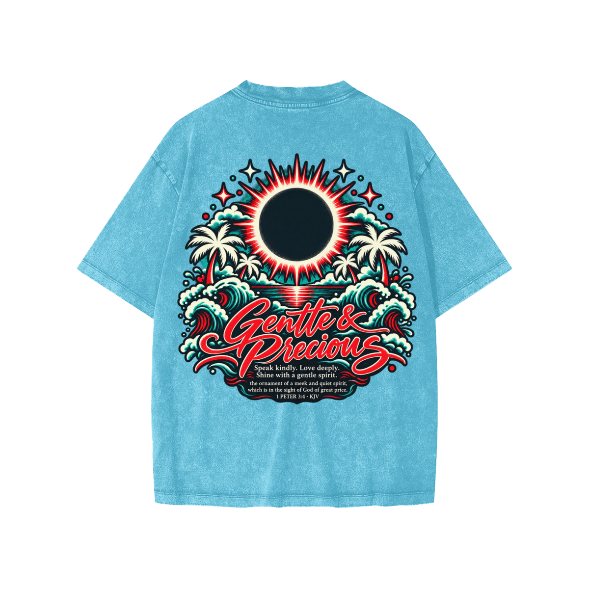 Snow Washed Kids' T-Shirt ODMPOD