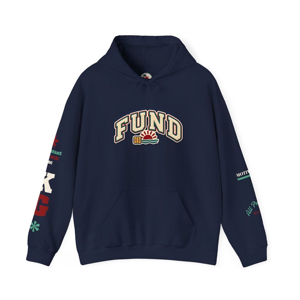 Copy of Hoodie - 'Divine Love' Graphic Hoodie with Vintage Bird & Floral Back Artwork