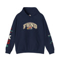 Copy of Hoodie - 'Divine Love' Graphic Hoodie with Vintage Bird & Floral Back Artwork
