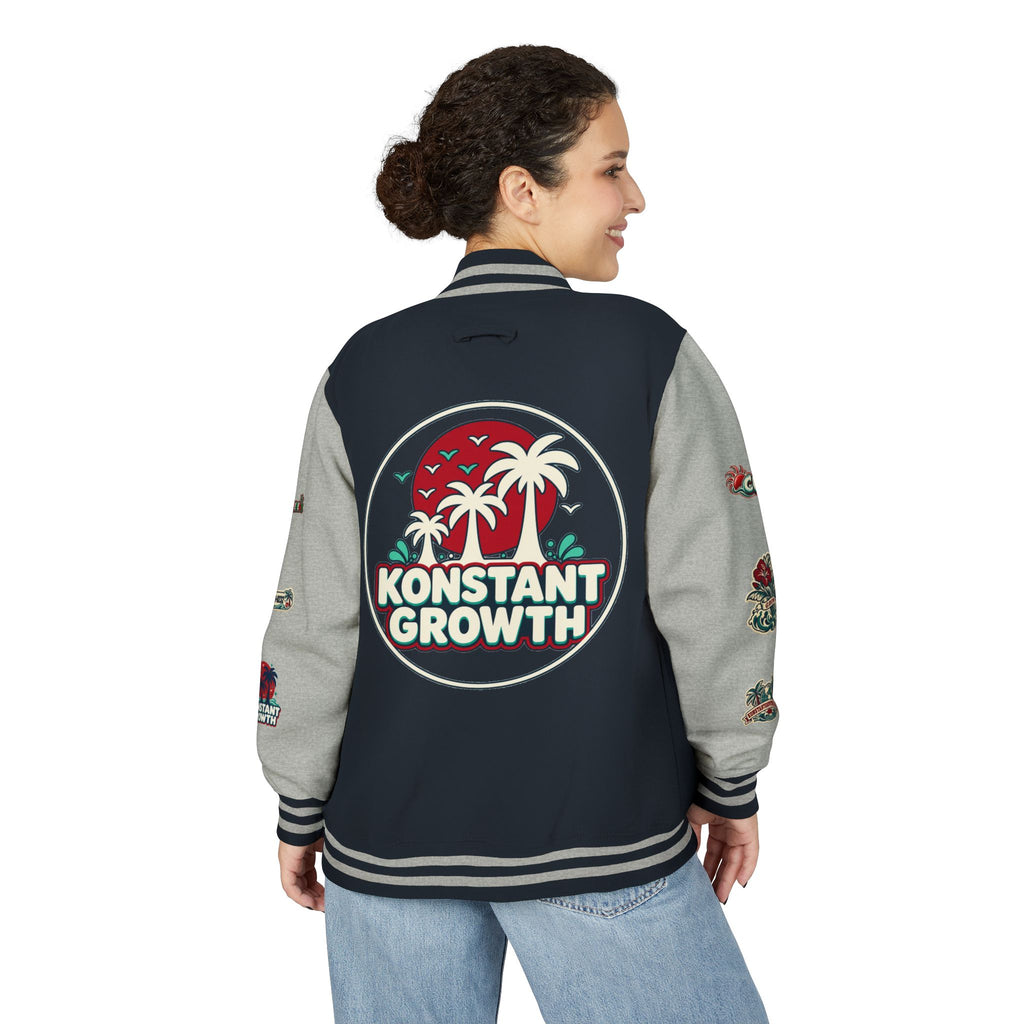 Konstant Growth Letterman Jacket Printify