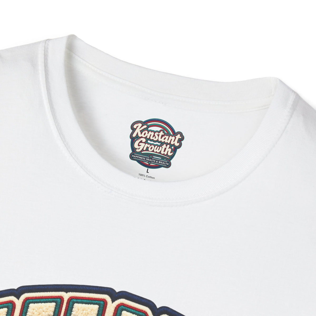 Fund & Grow Graphic T-Shirt — Retro Surf Floral Design