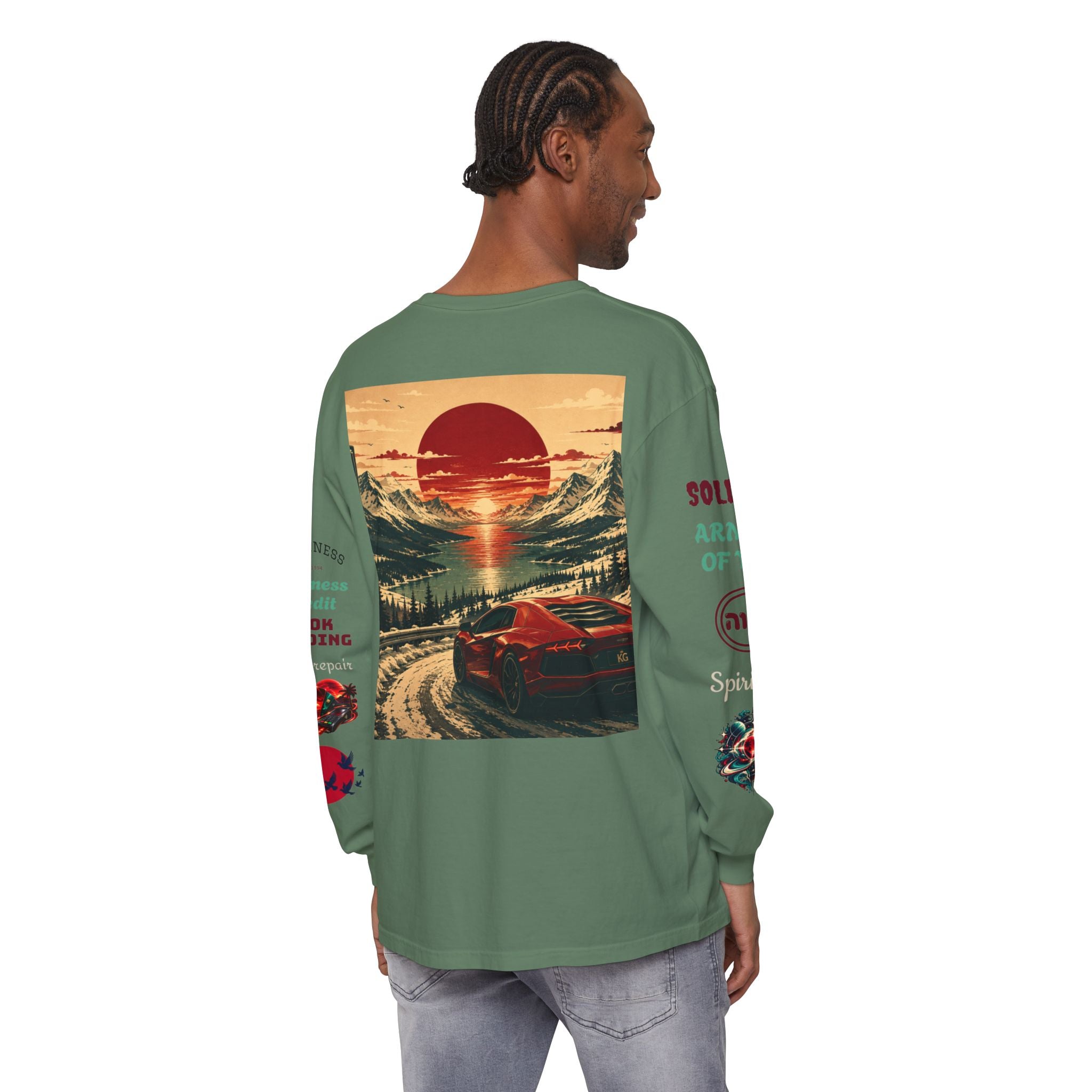 Konstant Growth Vintage Wash Long Sleeve | Premium Entrepreneur T-Shirt