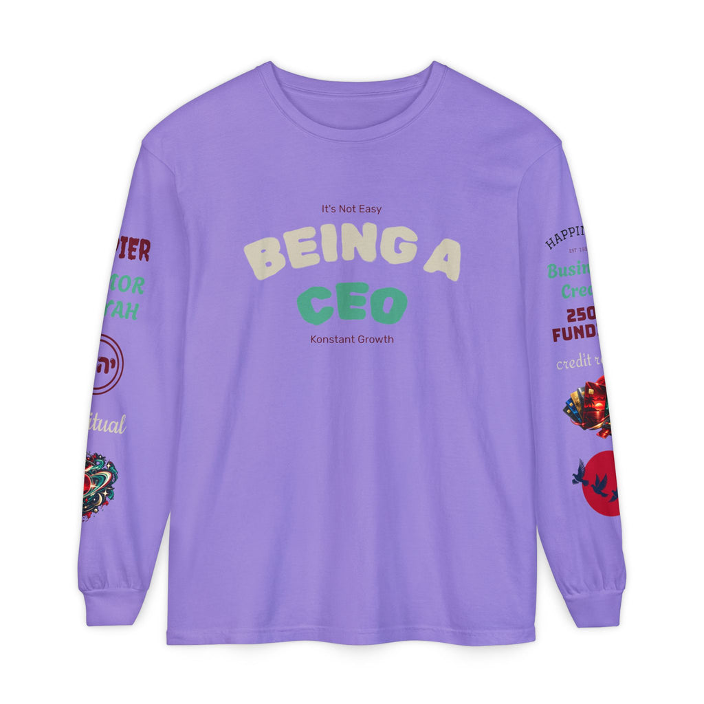 Konstant Growth Vintage Wash Long Sleeve | Premium Entrepreneur T-Shirt