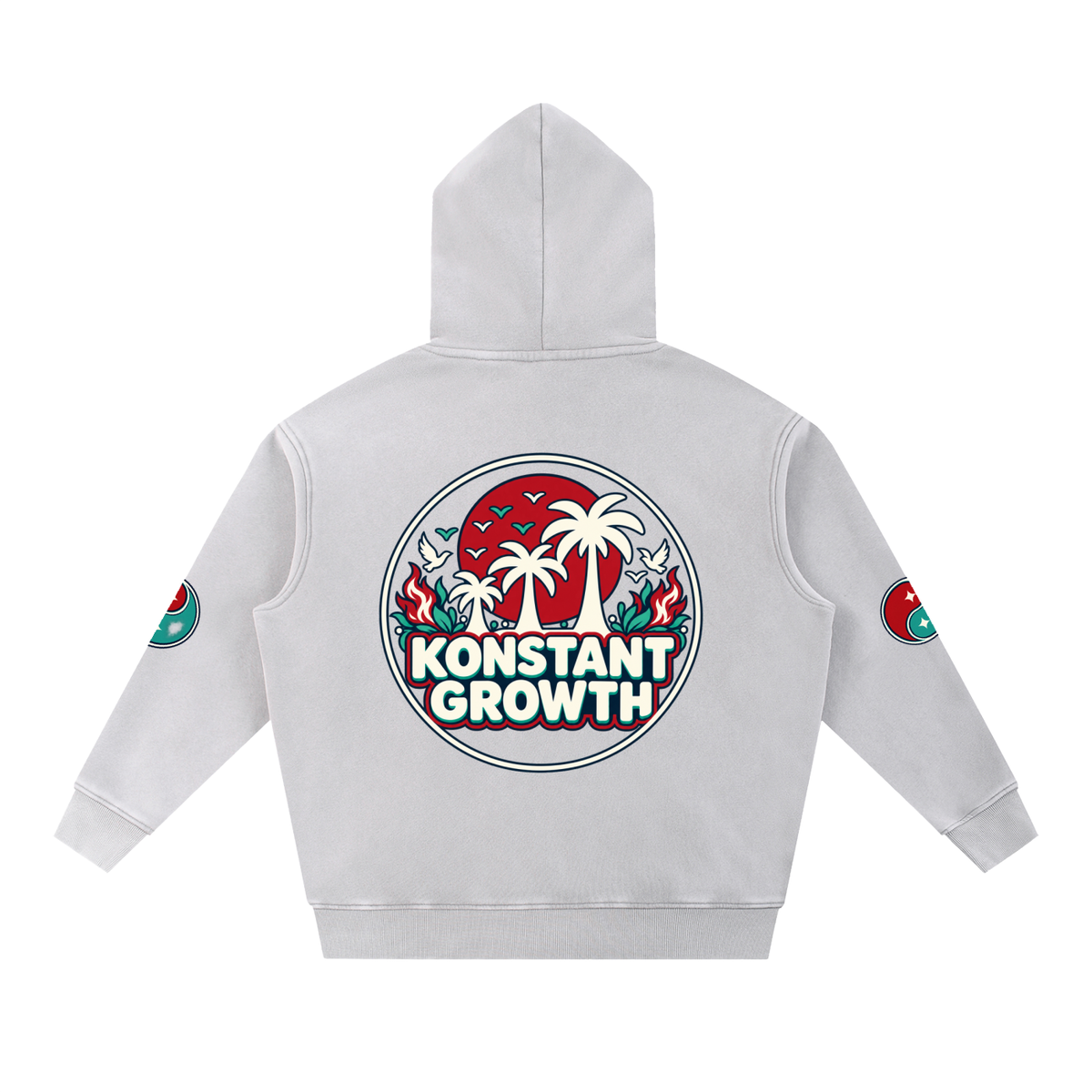 Snow Wash Fleece Oversize Hoodie ODMPOD