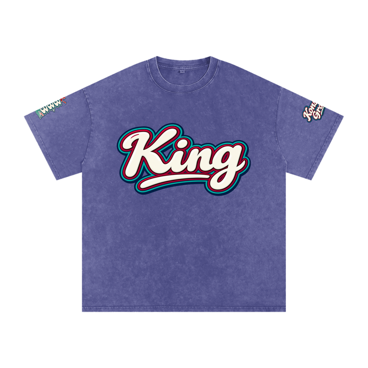 Konstant Growth Vintage — Snow-Washed Oversized Cotton Tee — Edition II ODMPOD