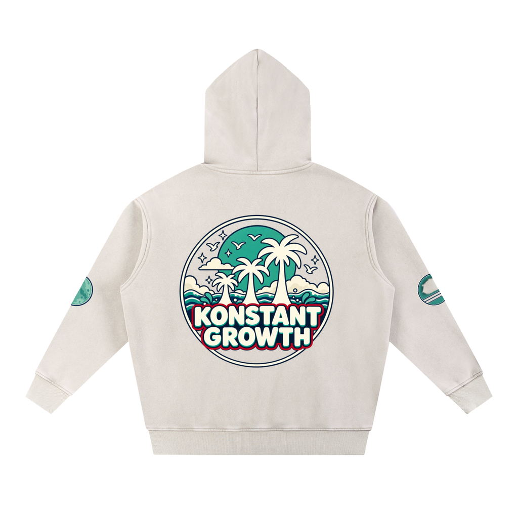 Snow Wash Fleece Oversize Hoodie ODMPOD