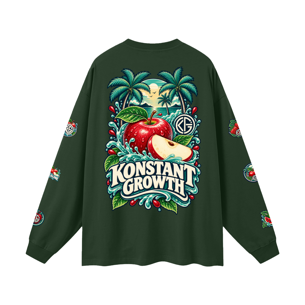 Oversized Unisex Long Sleeve T-Shirt ODMPOD